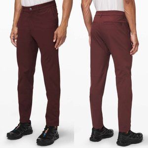 lululemon | Commission Pant Slim Maroon *34"